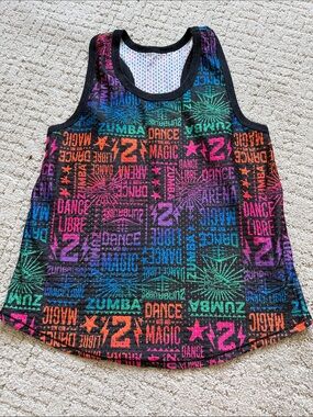 Zumba libre mesh tank